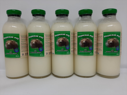 Медвежий жир 250 мл - 5 упаковок
