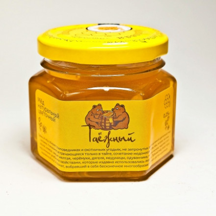 Мёд натуральный таежный 250 г