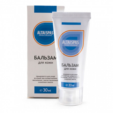 Бальзам для кожи AltaiSpas при аллергических высыпаниях 30 мл