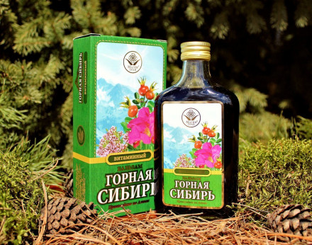 Бальзам «Горная Сибирь» витаминный, 250 мл.